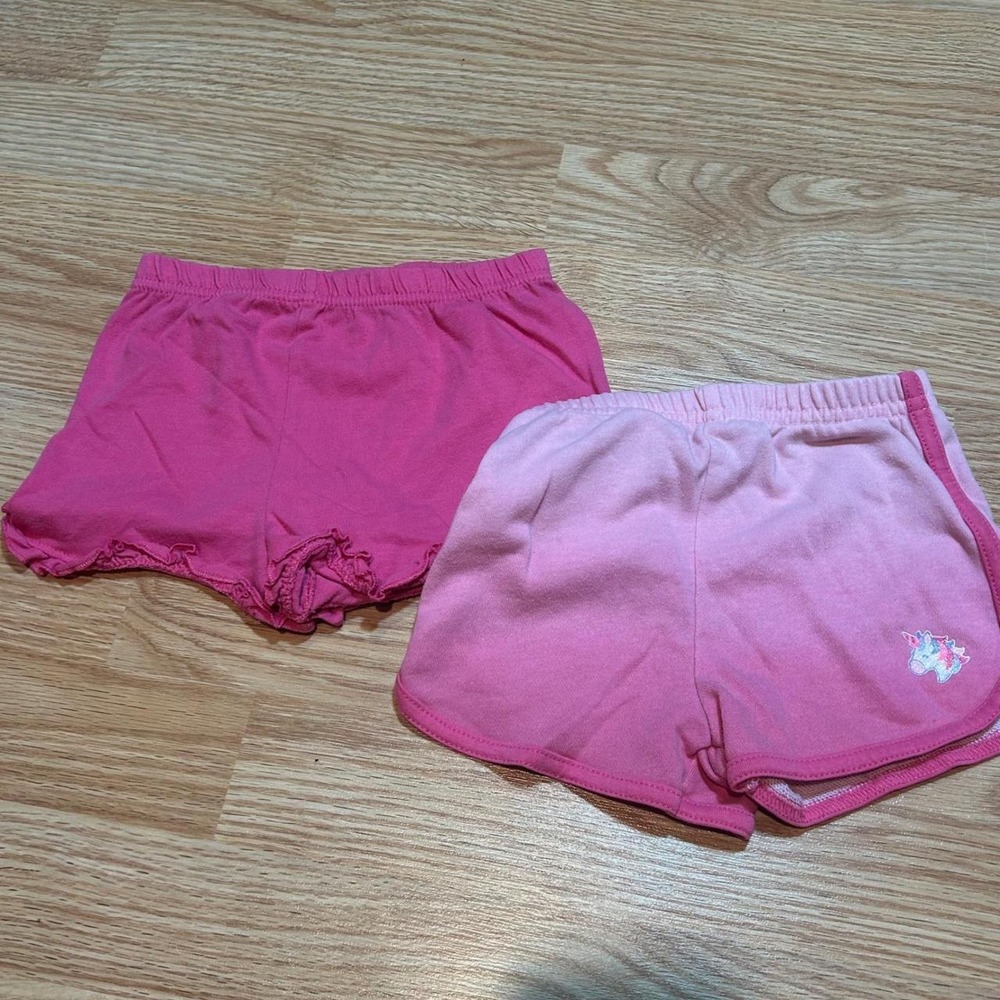 Carter's Puma Baby Girl Clothes Lot 14pc Tops Bodysuits Shorts 24 Months - Picture 3 of 8